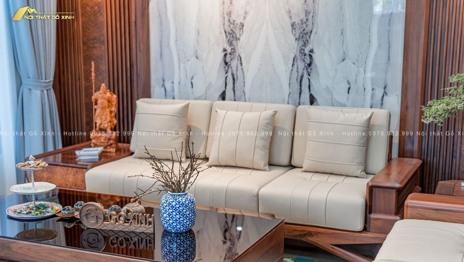 Sofa gỗ óc chó Vela II SFOC 14 - 6