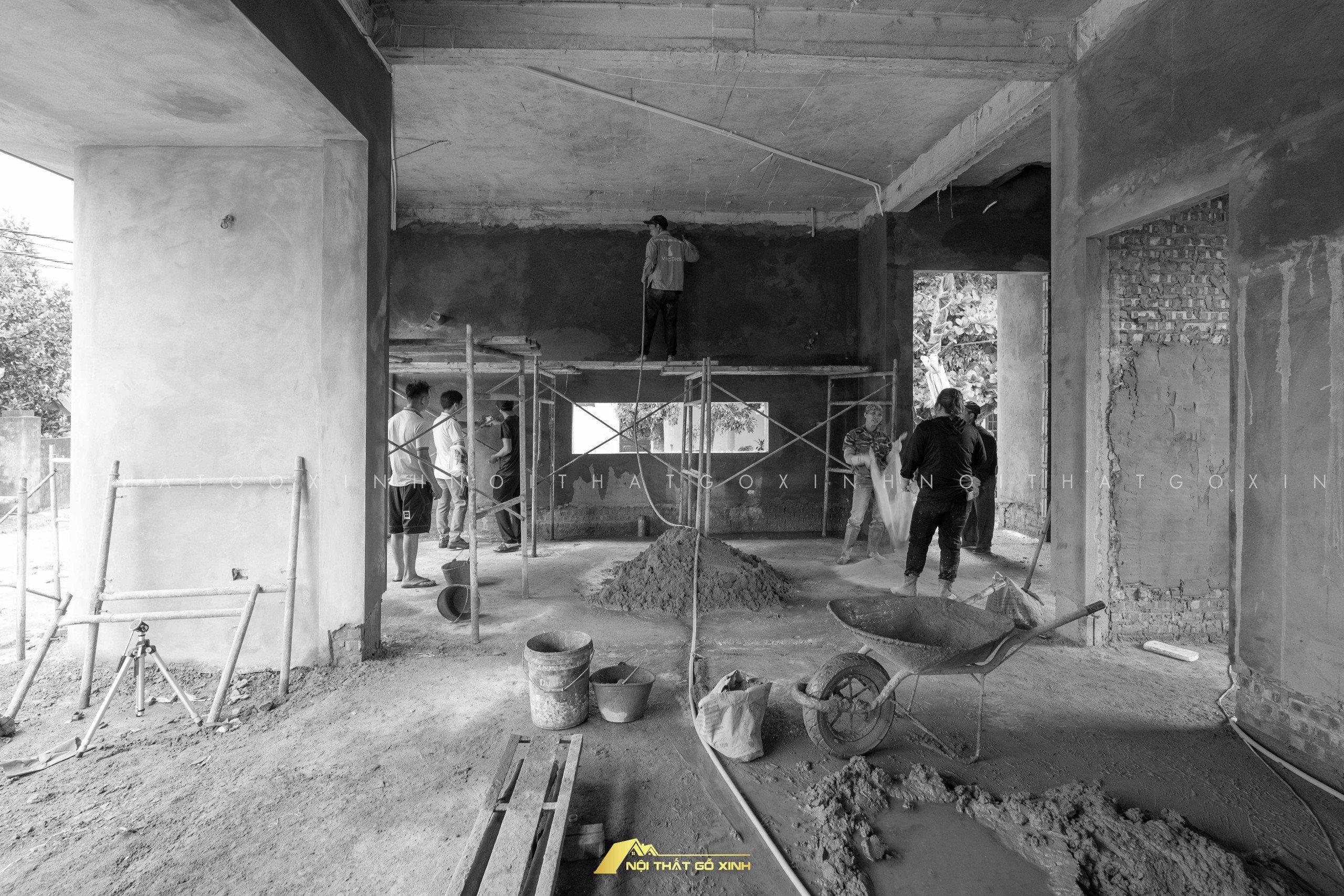 Khảo Sát Công Trình Biệt Thự Tân Cổ Điển Tại Nam Định ảnh 4