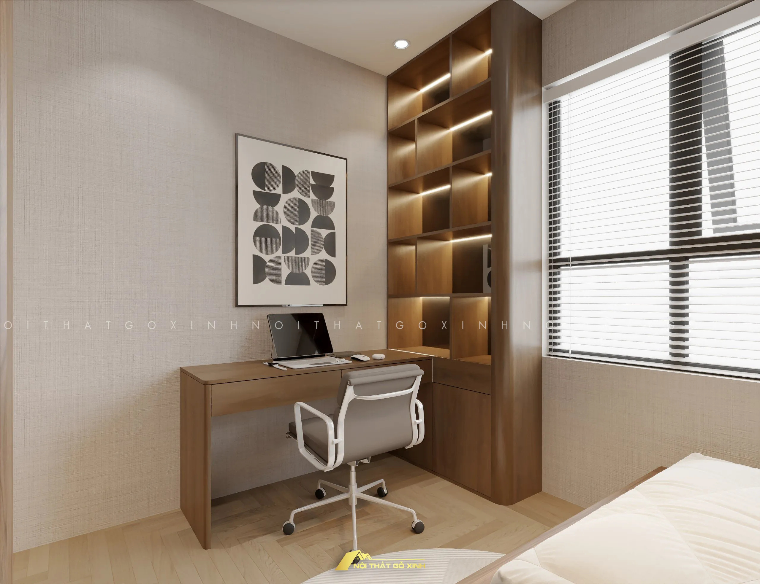 Dự án thiết kế nhà phố long bien PNN 3