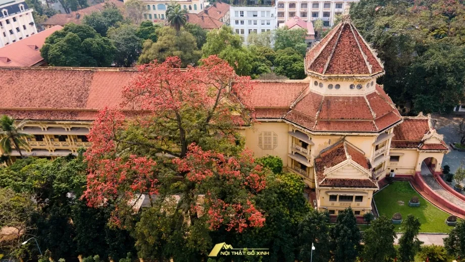 Bảo tàng Lịch sử Quốc gia Việt Nam - Kiến trúc indochine