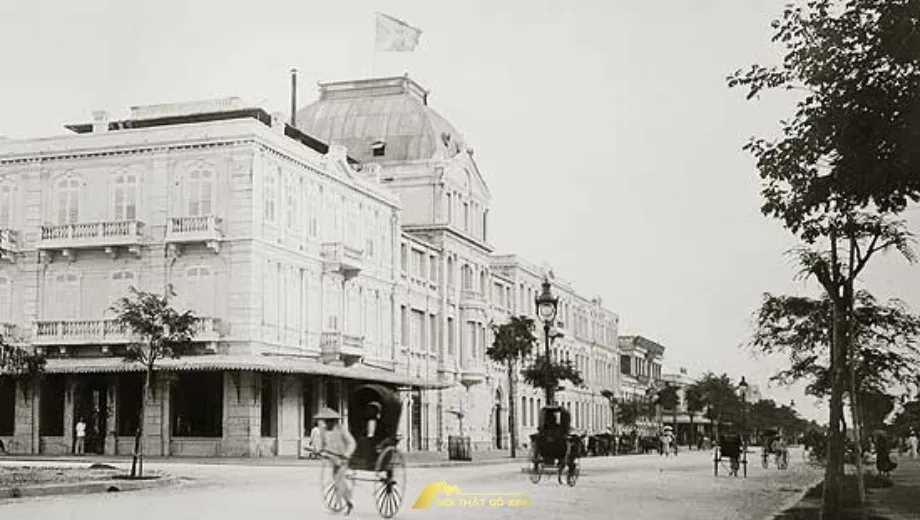Khách sạn Métropole Hà Nội - Kiến trúc Indochine