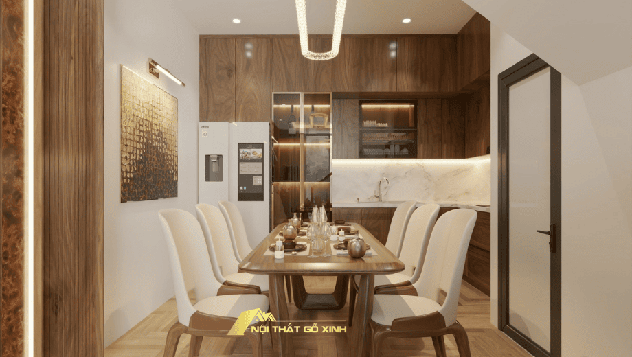 Lý do bàn ăn gỗ óc chó được ưa chuộng