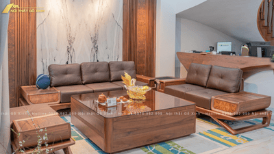Cách chọn nội thất gỗ óc chó để tối ưu diện tích nhà nhỏ
