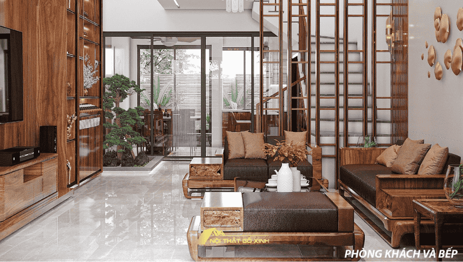 Kinh nghiệm chọn mẫu thiết kế nội thất gỗ óc chó đẹp và bền