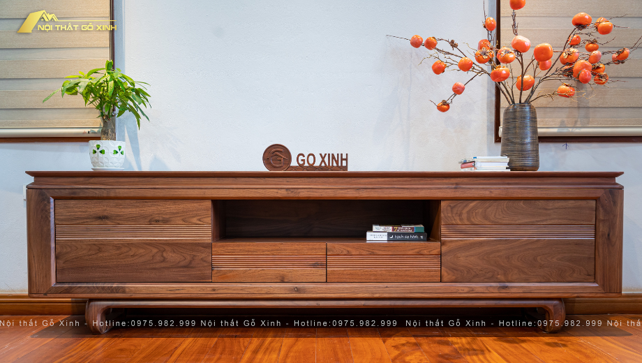 Cách Chọn Nội Thất Gỗ Óc Chó Phù Hợp Với Phòng Khách Nhỏ