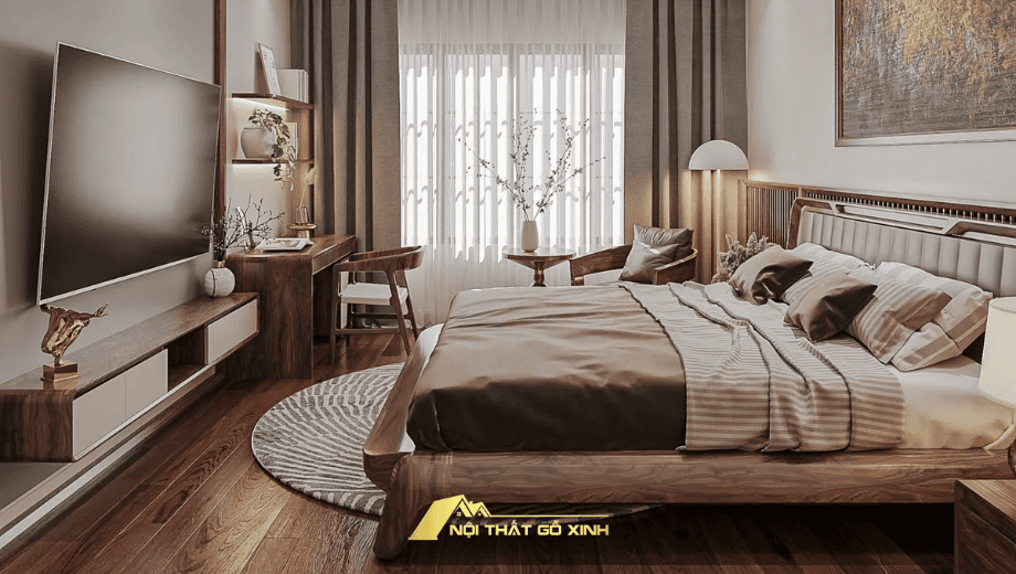 10+ Ý Tưởng Trang Trí Nội Thất Biệt Thự Gỗ Óc Chó Sang Trọng Và Hiện Đại