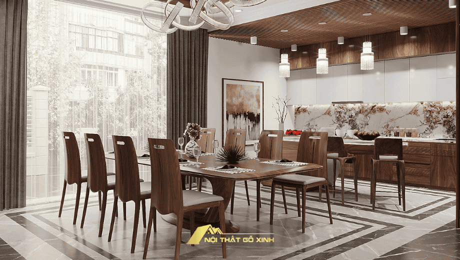 Đón đầu xu hướng nội thất gỗ óc chó: Kiến tạo không gian sống lý tưởng