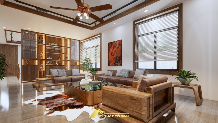 Ưu Điểm Và Nhược Điểm Của Gỗ Óc Chó Trong Thiết Kế Nội Thất Phòng Khách
