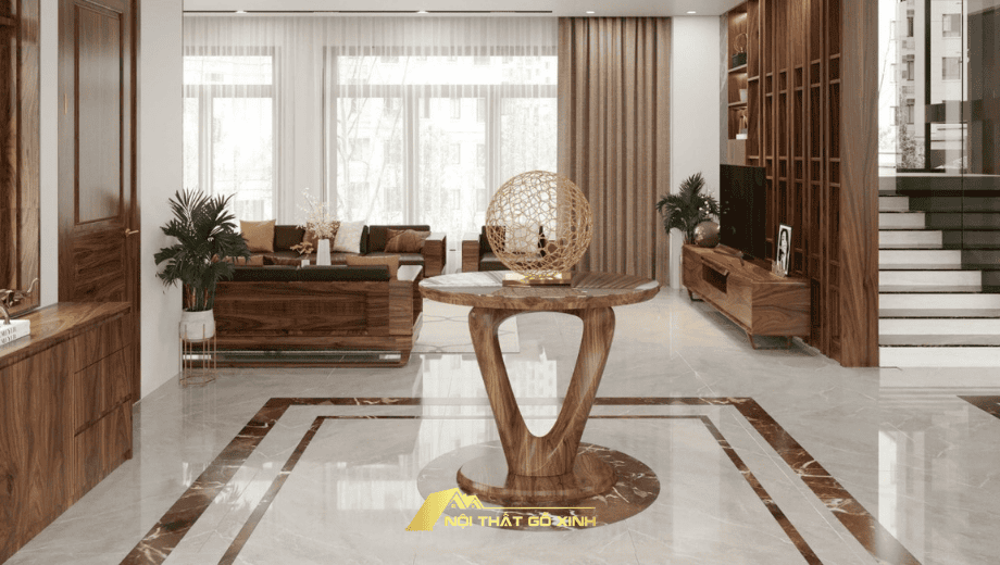 Xu hướng nội thất gỗ óc chó : Đơn giản, sang trọng và bền vững