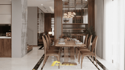 Chọn nội thất gỗ óc chó cho gia đình có trẻ nhỏ
