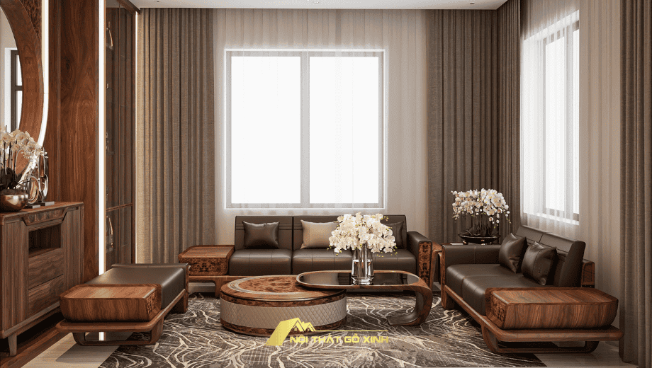 Các mẫu nội thất gỗ óc chó tại xưởng sản xuất Gỗ Xinh