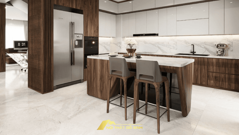Cách bài trí nội thất gỗ óc chó cho người mệnh Hỏa