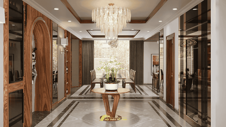 Gỗ óc chó trong đồ gia dụng và các sản phẩm trang trí