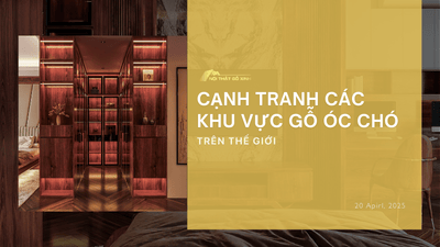 Cạnh tranh giữa các khu vực cung cấp gỗ óc chó trên thế giới