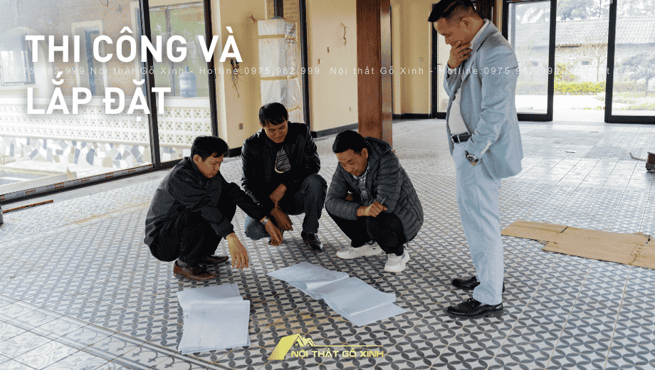 Dịch vụ thi công nội thất trọn gói uy tín tại Hà Nội