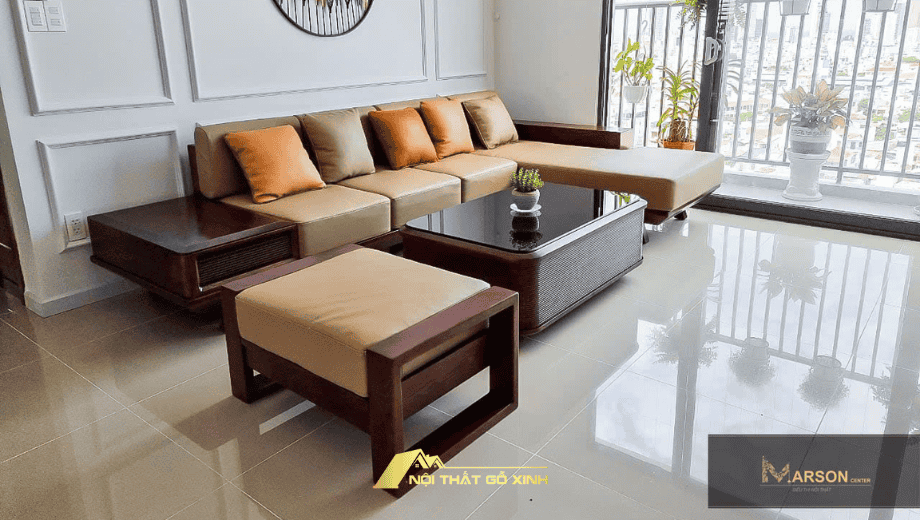 Gỗ Xinh – Xưởng sản xuất sofa gỗ óc chó uy tín tại Hà Nội