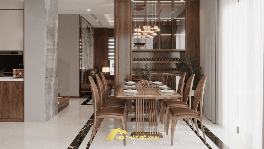 Ưu Điểm Vượt Trội Của Bộ Bàn Ăn Gỗ Óc Chó 6 Ghế