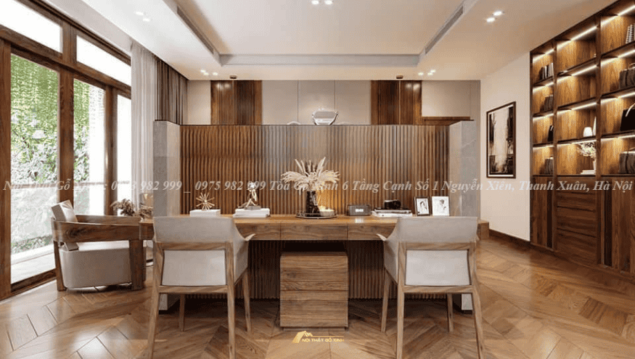 Ứng dụng gỗ óc chó trong nội thất cao cấp