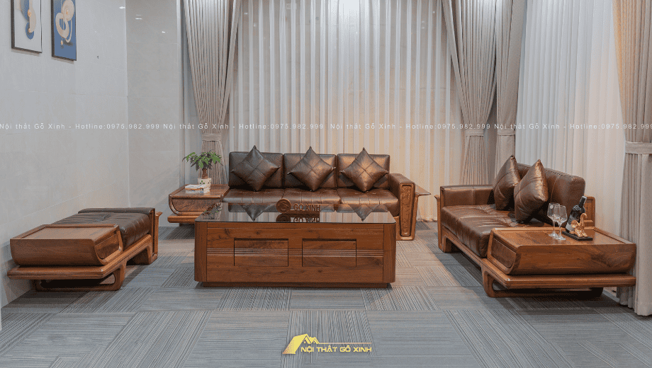 Chọn màu kính và màu gỗ hài hòa
