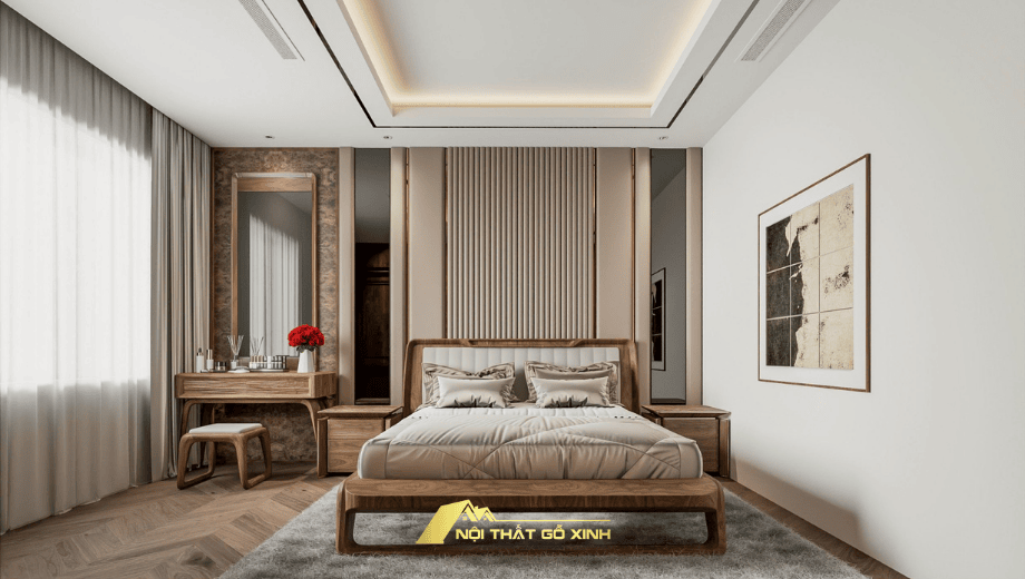 Lưu ý trước khi đặt mua giường ngủ gỗ óc chó