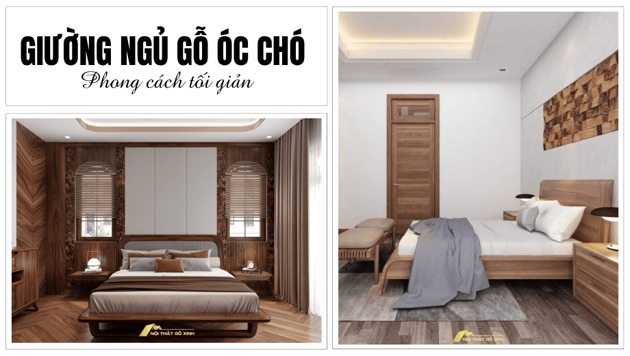 Giường bệt phong cách tối giản