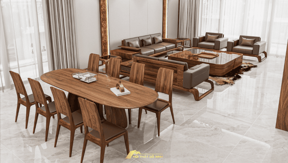 Nội thất gỗ óc chó