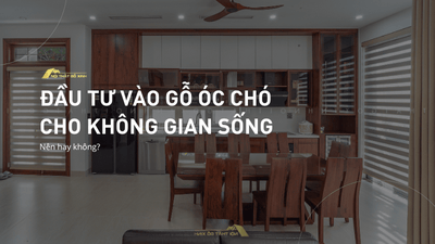 Đầu tư vào gỗ óc chó mang lại giá trị lâu dài cho không gian sống