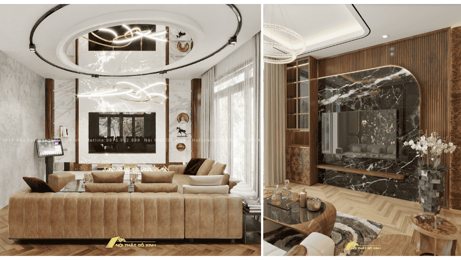 Gỗ óc chó trong thiết kế căn hộ cao cấp có gì đặc biệt?