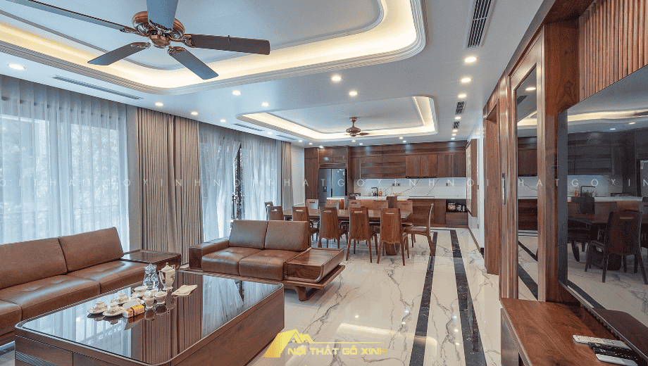 Lợi Ích Của Thiết Kế Căn Hộ Gỗ Óc Chó Phong Cách Cổ Điển