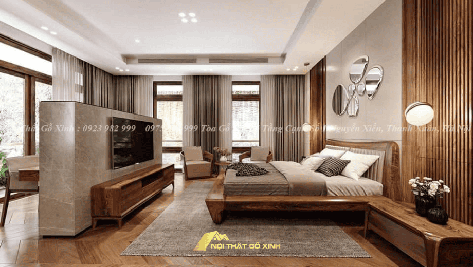 Lựa chọn kệ trang trí gỗ óc chó đẹp, bền, sang trọng tại Gỗ Xinh