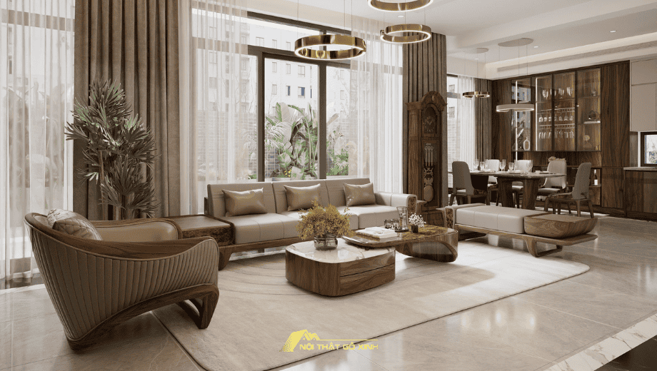 Lựa chọn màu sắc nội thất theo mệnh Thủy