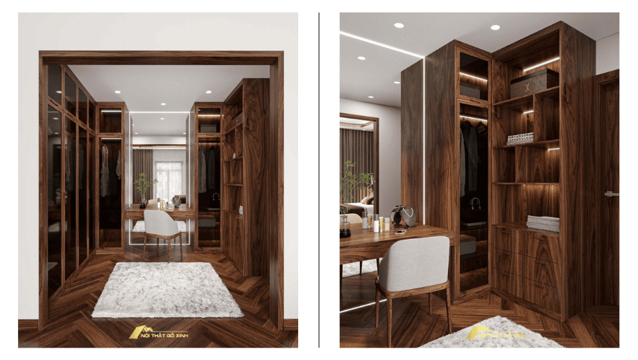 Nâng tầm không gian sống với gỗ óc chó