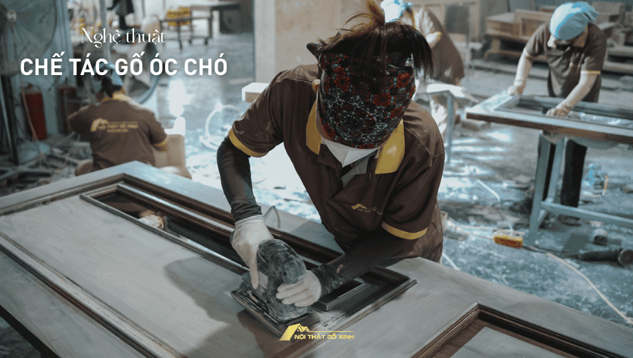 Sức hút của nghệ thuật chế tác gỗ óc chó