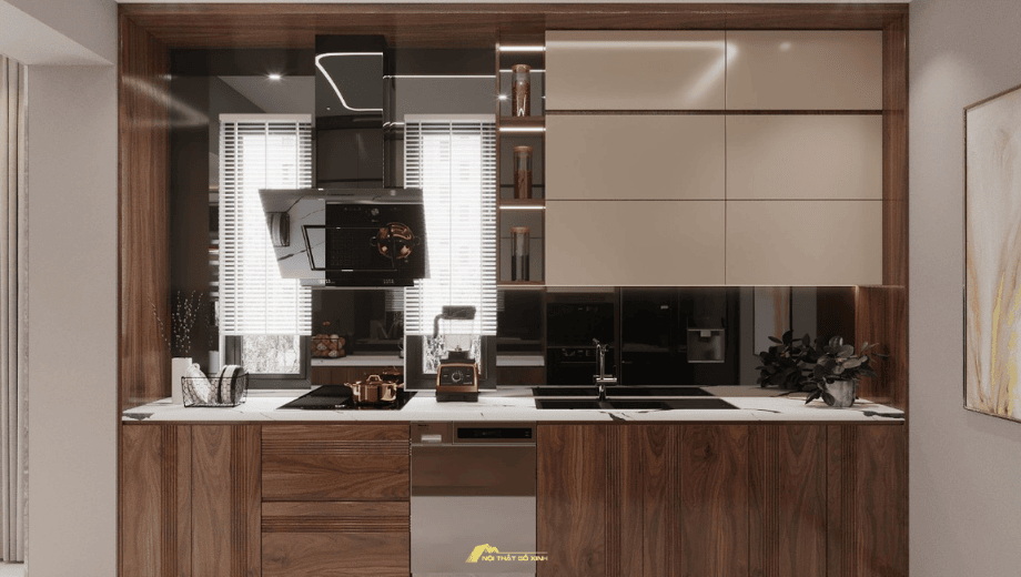 Gỗ óc chó trong thiết kế căn hộ cao cấp có gì đặc biệt?