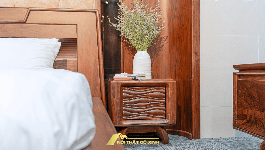 Vì Sao Tab Đầu Giường Gỗ Óc Chó Được Ưa Chuộng?