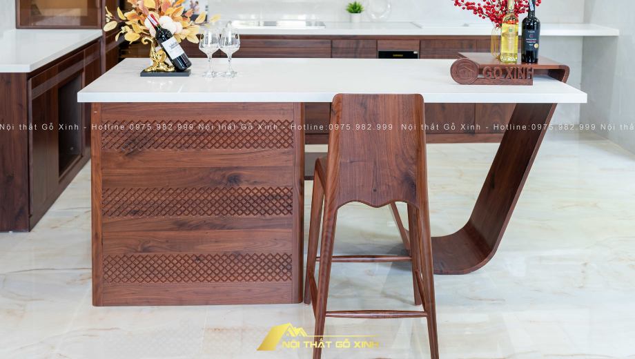 Tăng tính thẩm mỹ cho không gian bếp