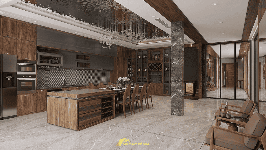 Bí quyết chọn nội thất gỗ óc chó chịu lực tốt