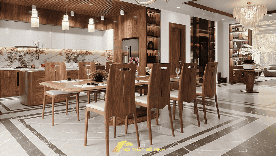 Kết hợp vật liệu khác để tạo sự hài hòa