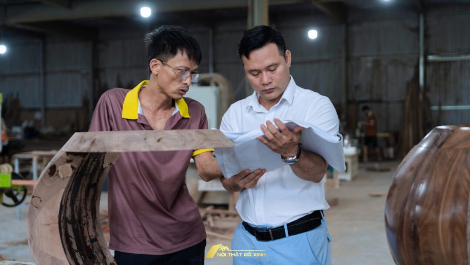 Dịch vụ thiết kế thi công nội thất của Nội Thất Gỗ Xinh