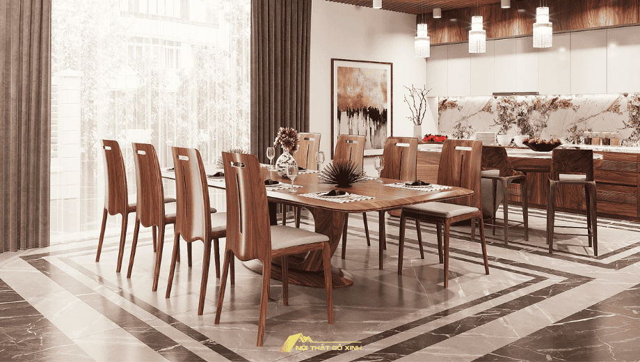 Hướng dẫn bảo quản và vệ sinh ghế ăn gỗ óc chó