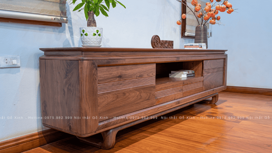 Kệ tivi sàn truyền thống