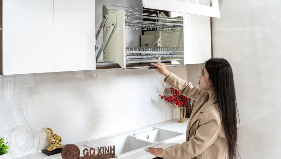 Mẹo Bảo Quản Tủ Bếp Gỗ Óc Chó Kết Hợp Đá Granite