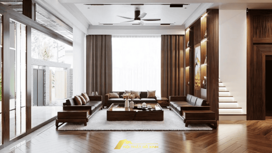 Những Lưu Ý Khi Lựa Chọn Sofa Gỗ Óc Chó Chữ U