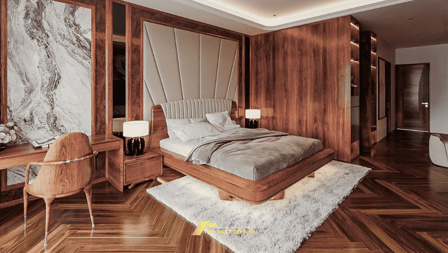 Số Lượng Nội Thất Gỗ Óc Chó Cho Không Gian Phòng Ngủ