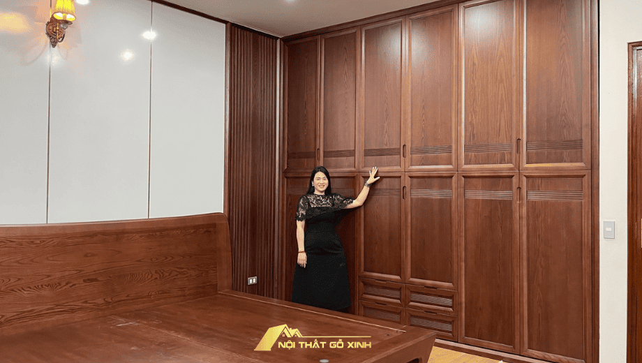 Tủ quần áo gỗ óc chó - Lựa chọn hoàn hảo cho phong cách cổ điển