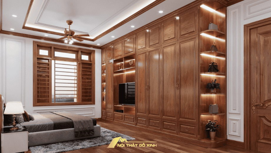 Vẻ đẹp của gỗ óc chó trong thiết kế công trình khác