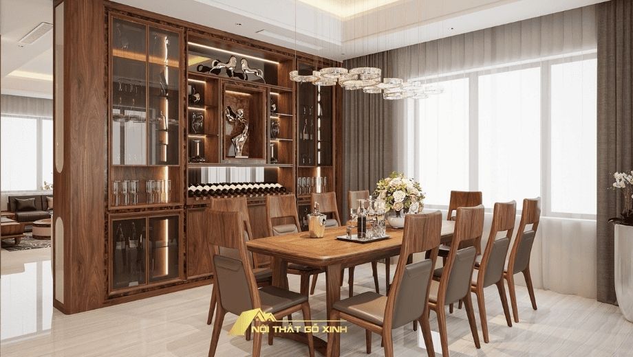 Bố trí bàn ăn để tăng vượng khí