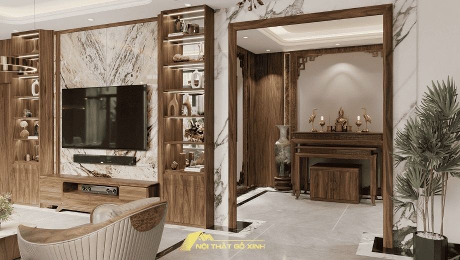 Kết hợp nội thất với màu sắc và ánh sáng