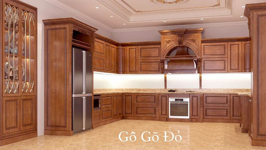 Ứng dụng nội thất của gỗ gõ đỏ 