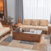 SOFA GỖ ÓC CHÓ APUS-SFOC11